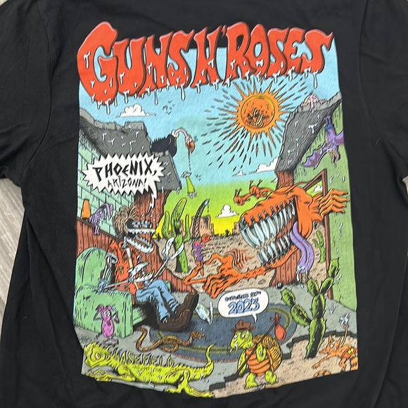 Guns N Roses Limited MissPrint T-Shirt Chase Field Phoenix Arizona New - Picture 6 of 8